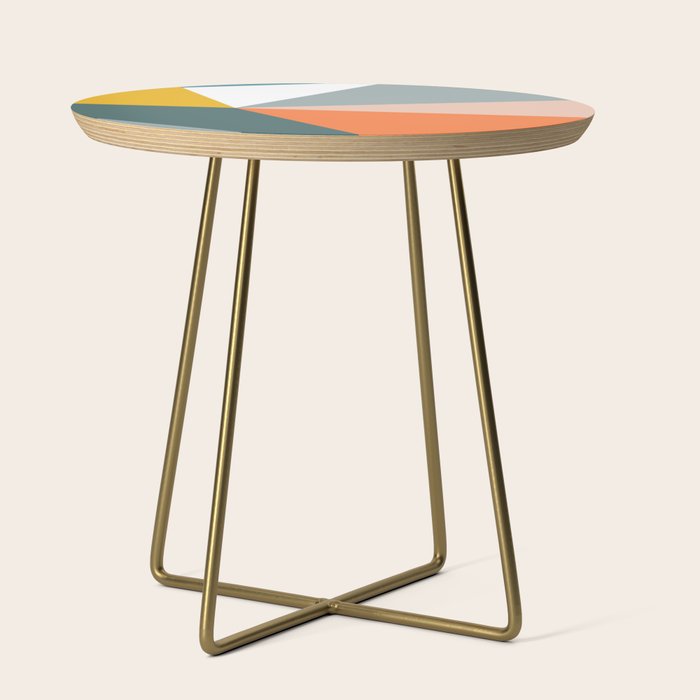 Modern Geometric 33 Side Table Gallery Image 1