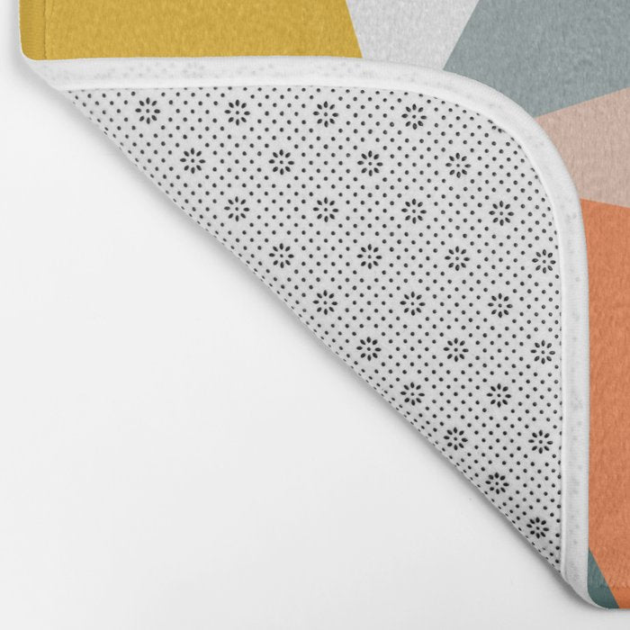 Modern Geometric 33 Bath Mat Gallery Image 2