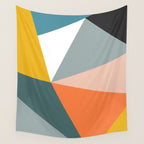 Modern Geometric 33 Wall Tapestry Gallery Image 4