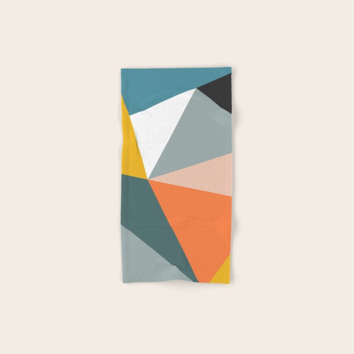 Modern Geometric 33 Bath Towel Gallery Image 1