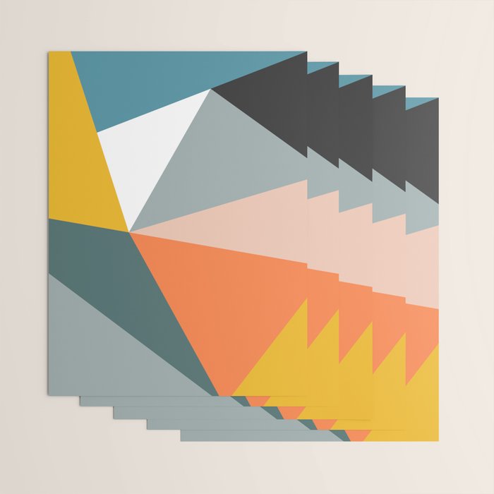 Modern Geometric 33 Wrapping Paper Gallery Image 3