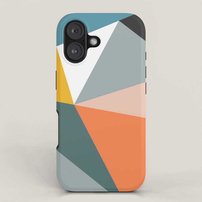 Modern Geometric 33 iPhone Case Gallery Image 1