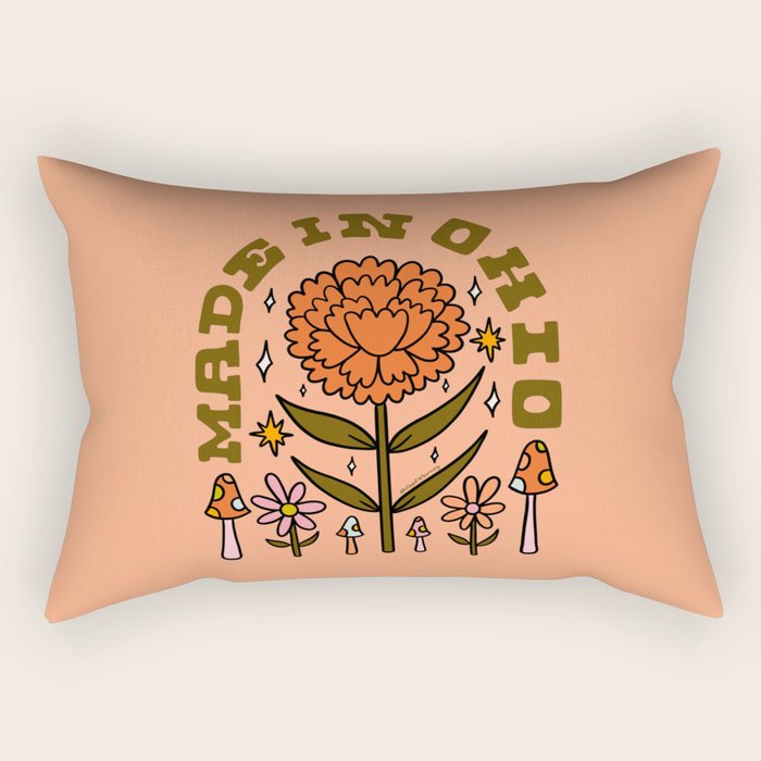 Made in Ohio Rectangular Pillow Gallery Image 1