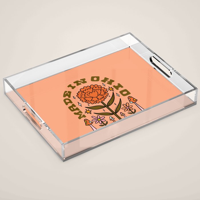 Made in Ohio Acrylic Tray Gallery Image 1