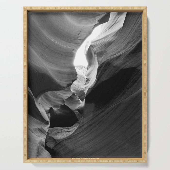 ANTELOPE CANYON XIX / arizona desert Serving Tray Gallery Image 1