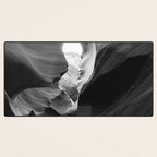 ANTELOPE CANYON XIX / arizona desert Desk Mat Gallery Image 3