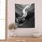 ANTELOPE CANYON XIX / arizona desert Wall Tapestry Gallery Image 2