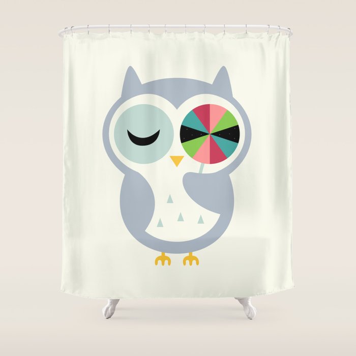 Sweet Holiday Wishes Shower Curtain Gallery Image 1