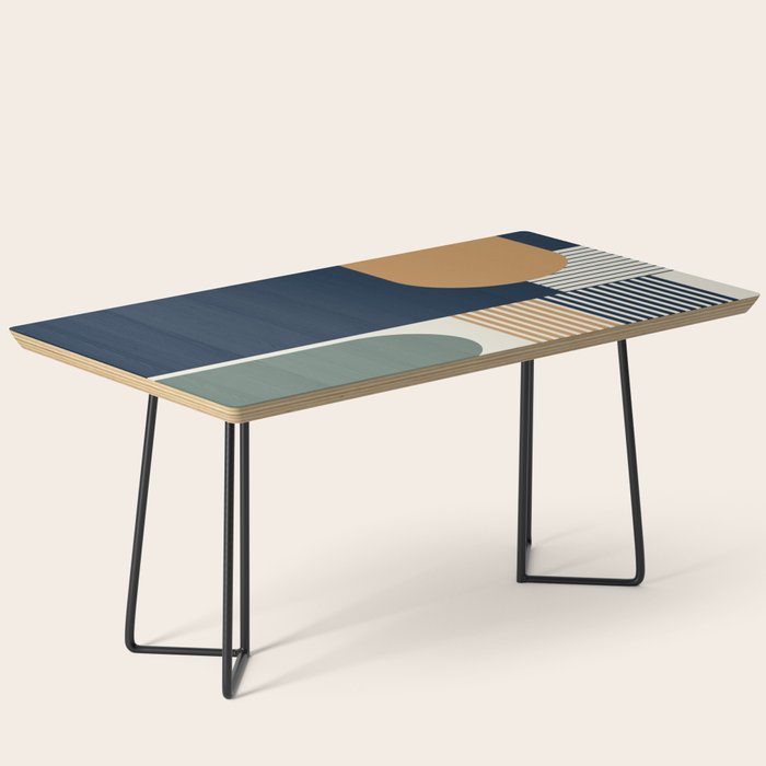 Cool Color Pallette Pattern Coffee Table Gallery Image 1