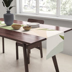 Abstract Art Tropical Leaves 21 Table Runner Gallery Image 2