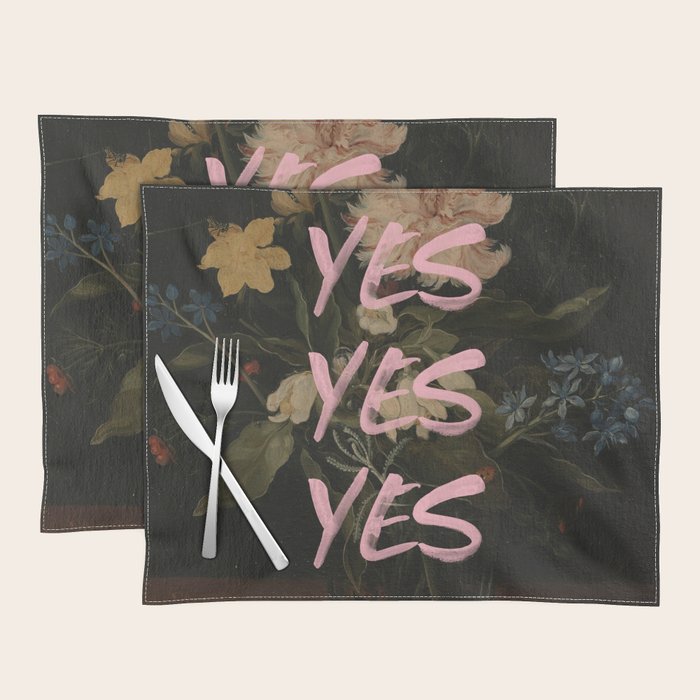 Yes Yes Yes Placemat Gallery Image 1