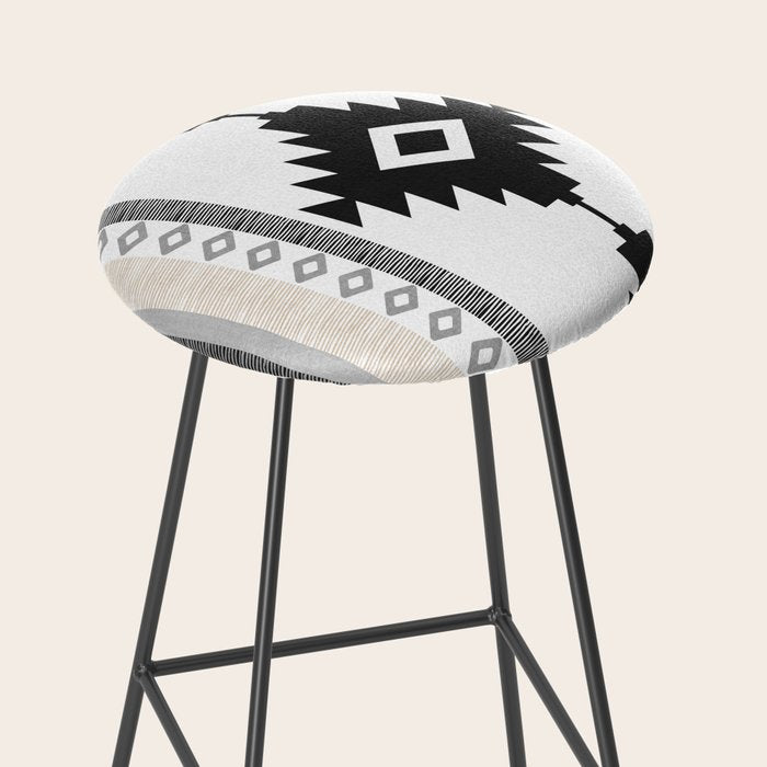 Pueblo in Tan Stool Gallery Image 2