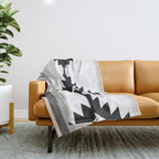 Pueblo in Tan Throw Blanket Gallery Image 1