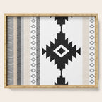 Pueblo in Tan Serving Tray Gallery Image 1