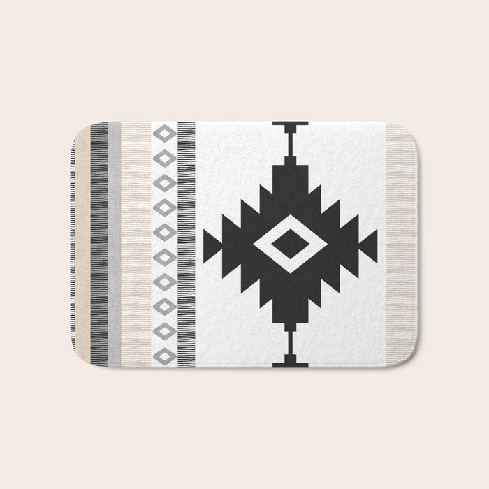 Pueblo in Tan Bath Mat Gallery Image 1