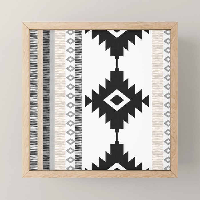 Pueblo in Tan Mini Art Print Gallery Image 1
