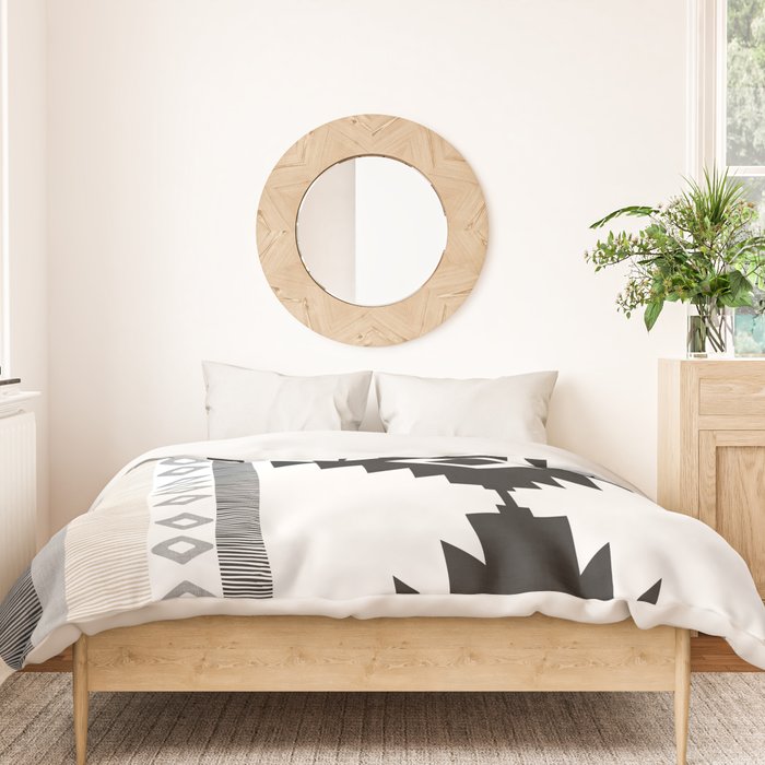 Pueblo in Tan Duvet Cover Gallery Image 3