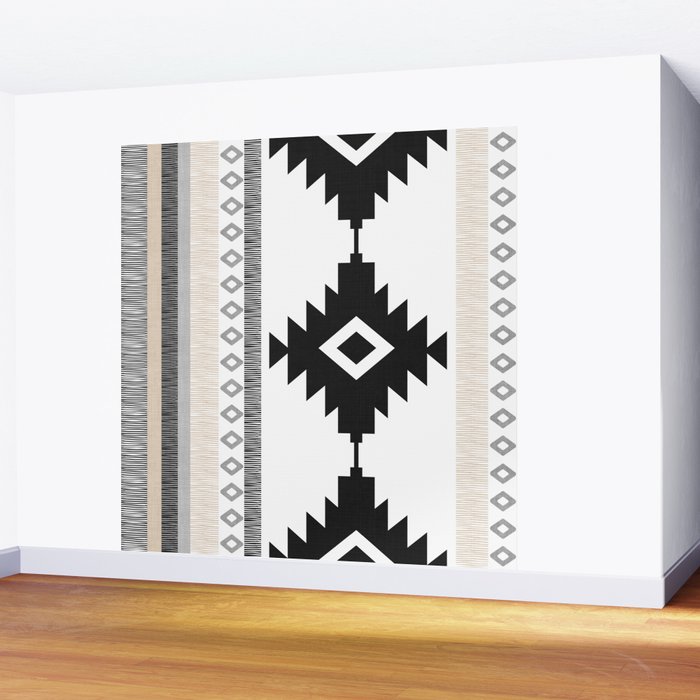 Pueblo in Tan Wall Mural Gallery Image 2