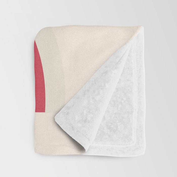 Soft Shapes XIV Throw Blanket Gallery Image 3