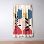 Soft Shapes XIV Window Curtain Gallery Image 3