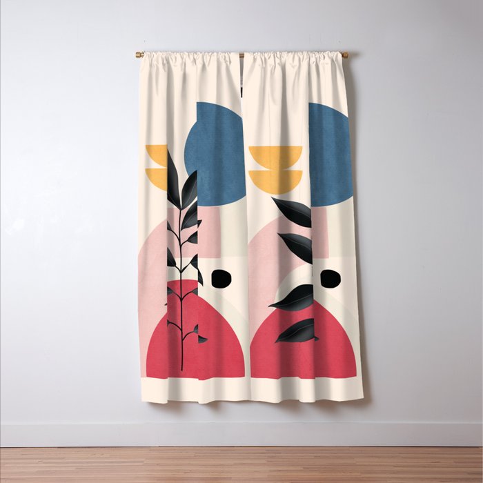 Soft Shapes XIV Window Curtain Gallery Image 3