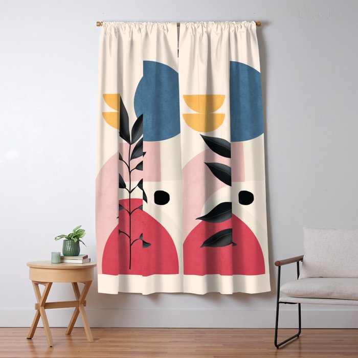 Soft Shapes XIV Window Curtain Gallery Image 5
