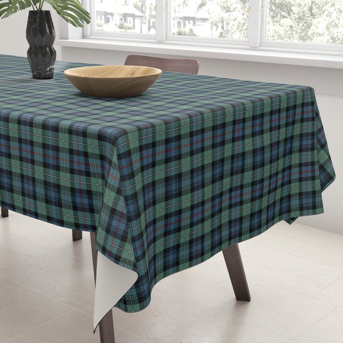 Clan Mackenzie Ancient Tartan Tablecloth Gallery Image 3