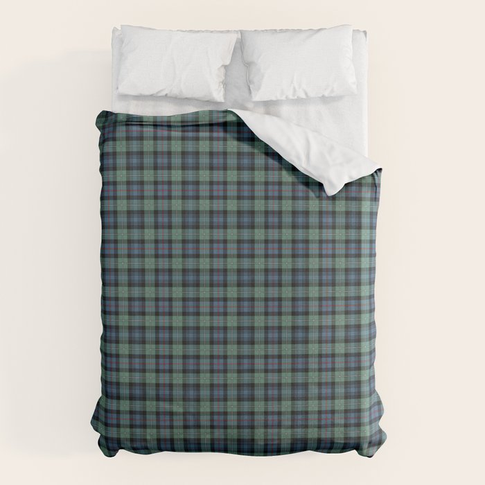Clan Mackenzie Ancient Tartan Duvet Cover Gallery Image 6