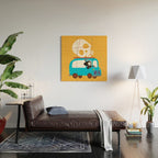 Death on wheels Wood Wall Art Gallery Image 2