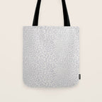 Snow Leopard Print Tote Bag Gallery Image 1