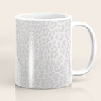 Snow Leopard Print Coffee Mug Gallery Image 1
