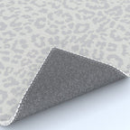 Snow Leopard Print Rug Gallery Image 4