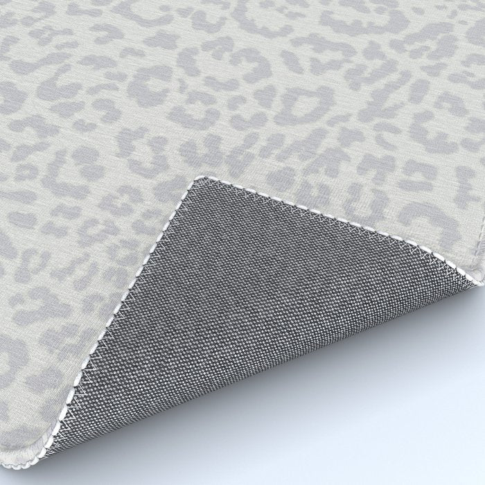 Snow Leopard Print Rug Gallery Image 4