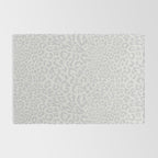Snow Leopard Print Rug Gallery Image 2