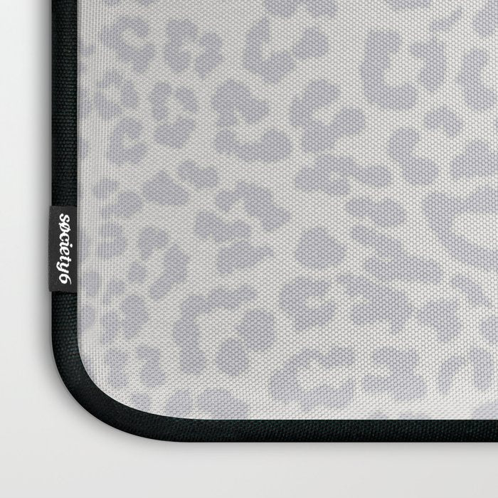 Snow Leopard Print Laptop Sleeve Gallery Image 3