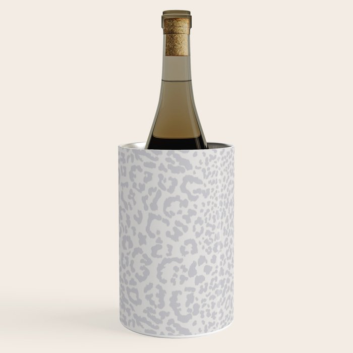 Snow Leopard Print Wine Chiller Gallery Image 1