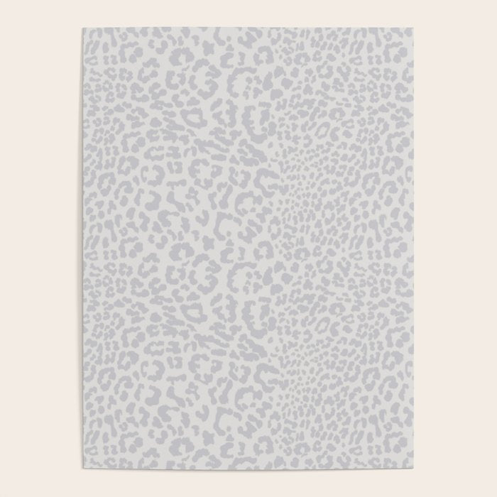 Snow Leopard Print Poster Gallery Image 4