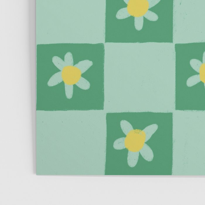 Green checkerboard Poster Gallery Image 3