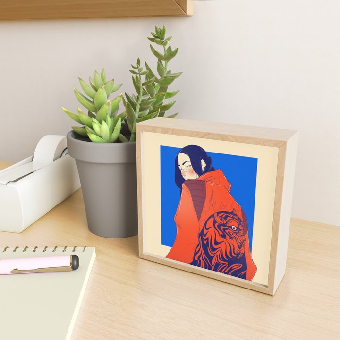 Tiger jacket Mini Art Print Gallery Image 2