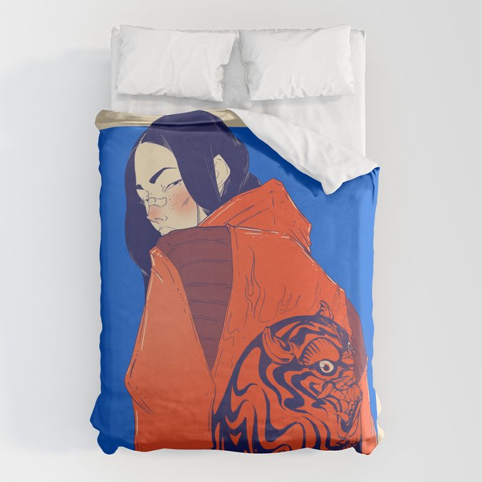 Tiger jacket Duvet Cover Gallery Image 6