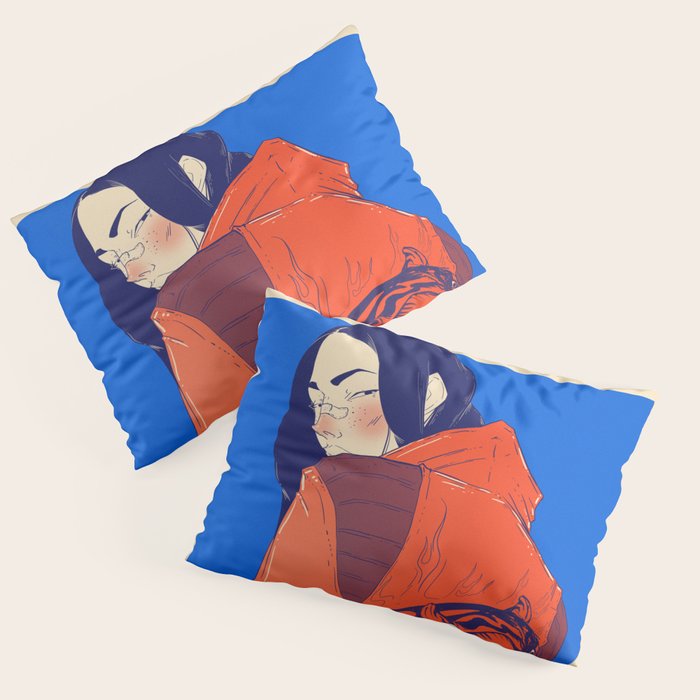 Tiger jacket Pillow Sham Gallery Image 3