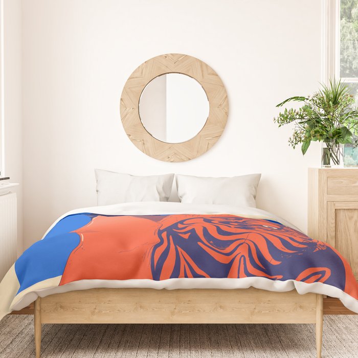 Tiger jacket Duvet Cover Gallery Image 3