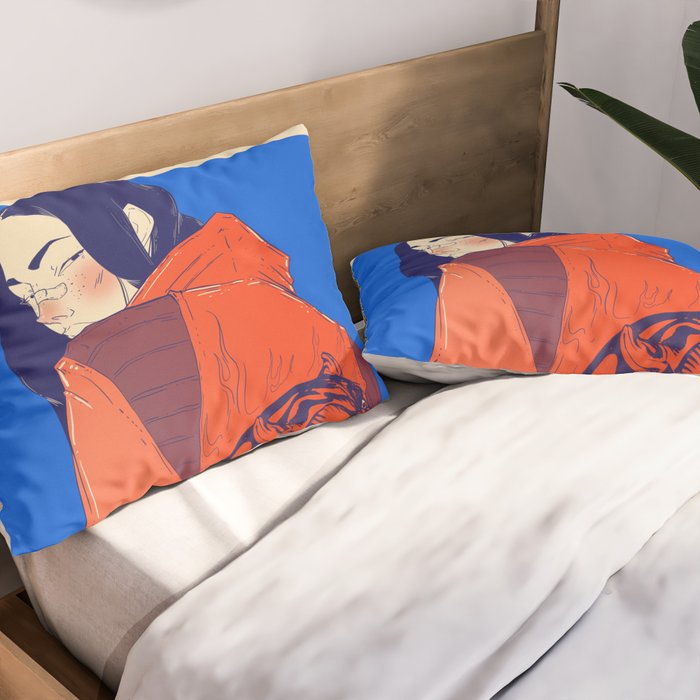 Tiger jacket Pillow Sham Gallery Image 2