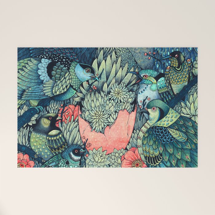 Cosmic Egg Welcome Mat Gallery Image 1