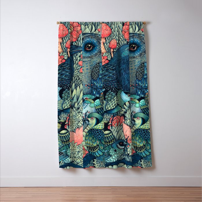 Cosmic Egg Window Curtain Gallery Image 3