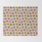 Rainbow Disco Ball Print Throw Blanket Gallery Image 2