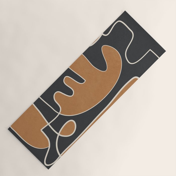 Contours of Thought 2 Yoga Mat Gallery Image 1