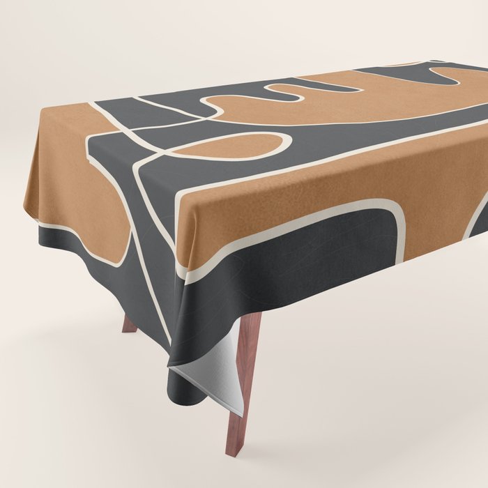 Contours of Thought 2 Tablecloth Gallery Image 1
