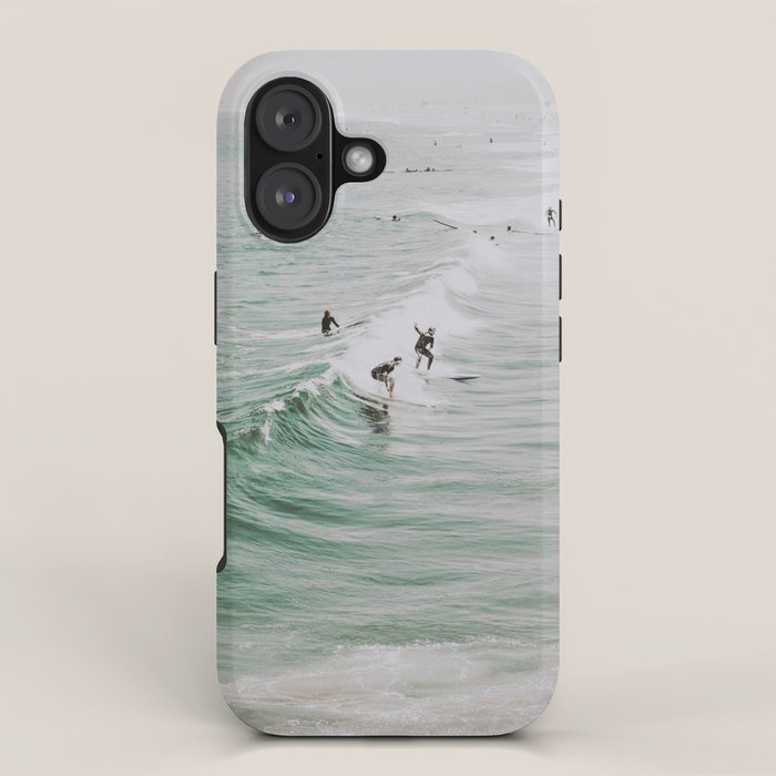lets surf iv - venice beach - california iPhone Case Gallery Image 1