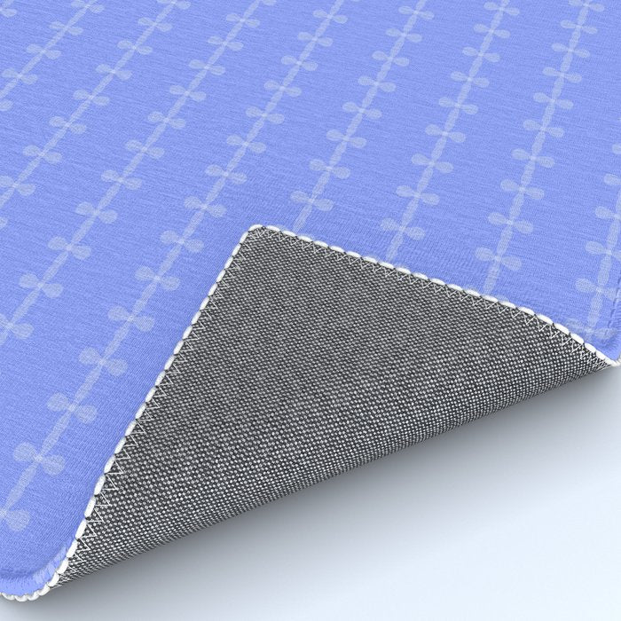 Soft Lavender Petal Pattern Rug Gallery Image 4